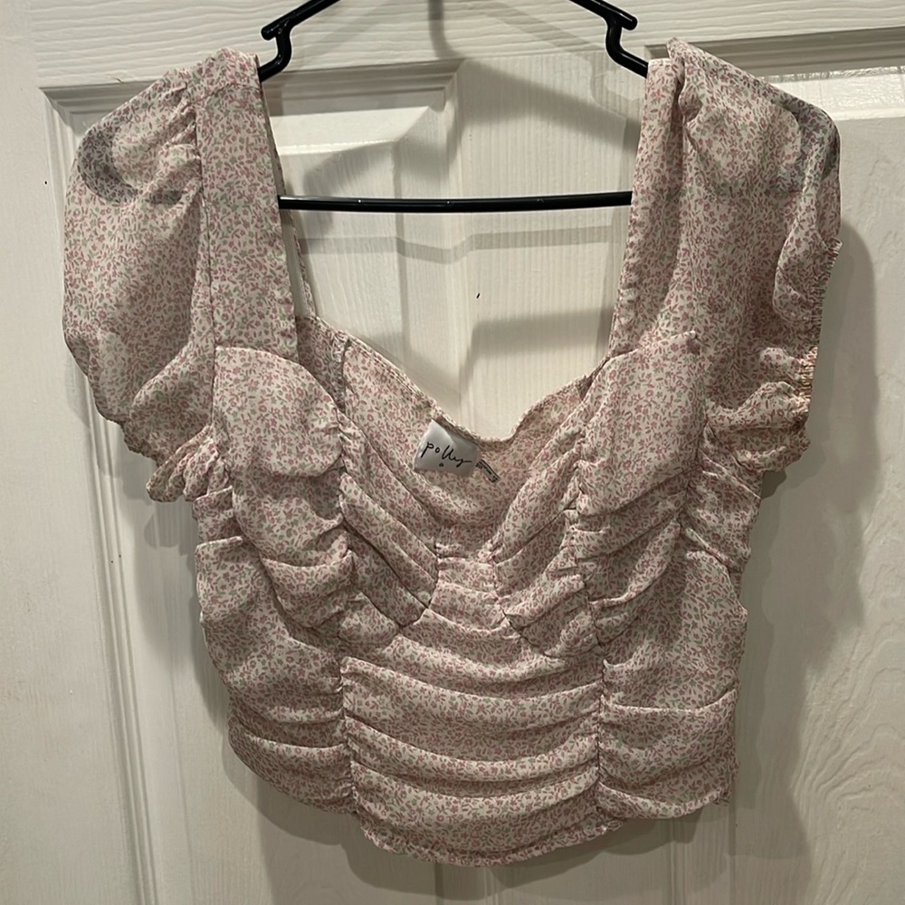 Cute Floral Crop